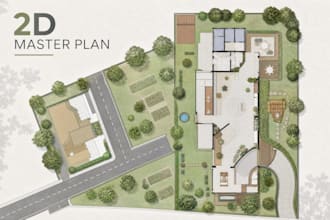 design backyard landscape layout and master plan as a landscape architect