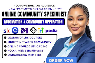 build mighty network community learnworld course podia membership site builder