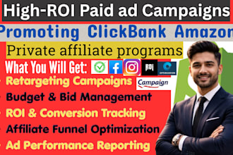 run high roi paid ad campaigns for your affiliate offer