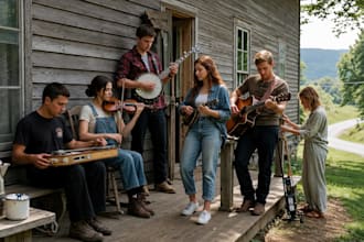 record country fiddle banjo mandolin guitar dobro and steel