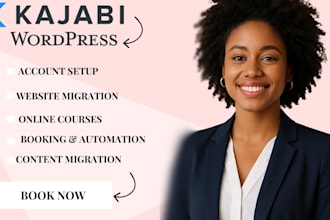 migrate your website from kajabi to wordpress or wordpress to kajabi