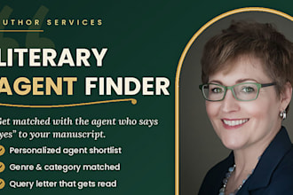 research and submit your manuscript to active literary agents