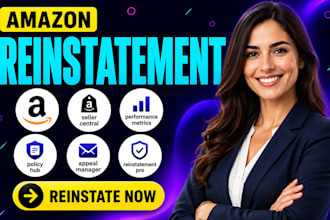 optimize amazon account for reinstatement after suspension