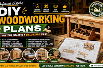 design woodworking plan, DIY woodworking plan with cutlist, chicken coops
