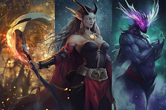 do fantasy characters or fantasy character