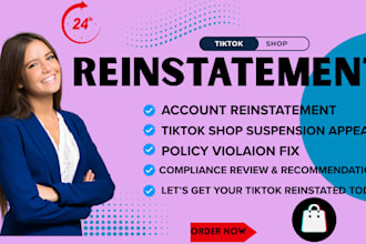 handle tiktok reinstatement tiktok shop appeal suspension and violations