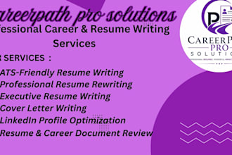 create a professional resume tailored to your career
