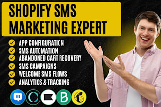 setup shopify sms marketing sendwill txtcart klaviyo brevo mailchimp postscript
