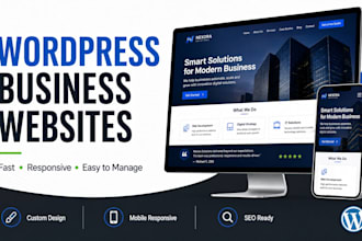 build a fast responsive and SEO ready wordpress website