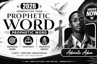 give you prophetic word for the next few month of 2026