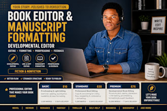 book editing and formatting manuscript formatting and developmental book editor