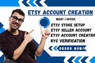 create unsuspended etsy account creation etsy seller account etsy listing