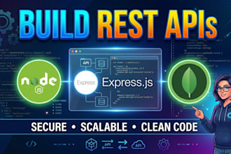 build rest API with node js and mongodb