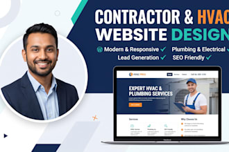 design a cleaning, landscaping, or home services website