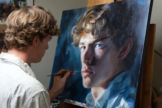 renaissance art oil painting portrait