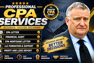 cpa letter, financial audit, cpa mortgage letter, llc, profit and loss report