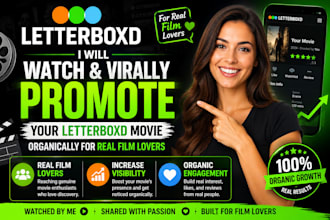 watch and virally promote your letterboxd movie organically for real film lovers