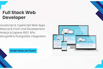 build a full stack web application