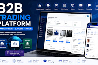 develop alibaba style b2b wholesale marketplace app
