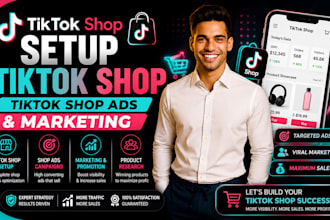 setup tiktok shop, tiktok shop ads and marketing