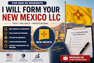 form your new mexico llc for non US residents