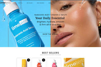 design wix b2c skincare store website b2c b2c ecommerce website ecommerce websit