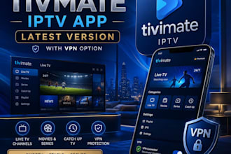 rebrand tivmate iptv app latest version with vpn option