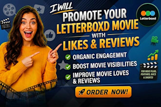 promote your letterboxd movie to increase letterboxd film visibilities and rank