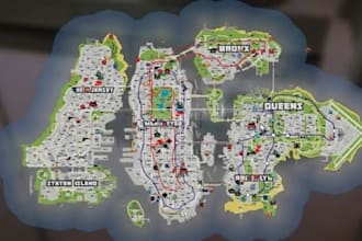 fully design a custom fivem NYC la ls minimap for your server
