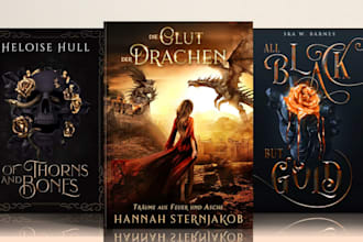 design dark romance ebook cover, gothic romance and kindle book cover for KDP