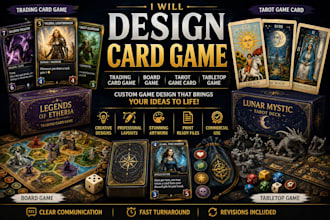 design card game, trading card game board game tarot game card  tabletop game