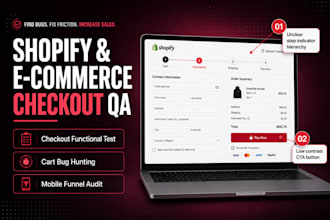 test your shopify checkout or ecommerce app for QA