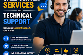 provide call center customer support and appointment scheduling