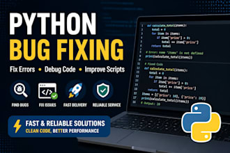 fix python bugs errors and scripts