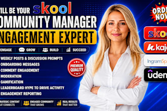 be your skool community manager, skool engagement, community manager, skool