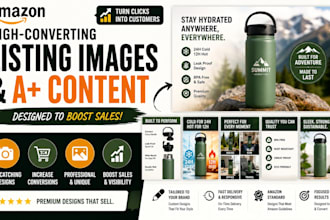 design amazon listing images, a plus content to boost sales