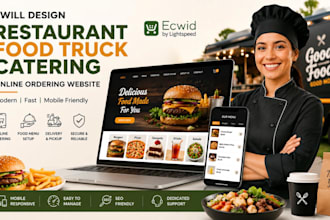 design ceramics pottery bakery cake pastry food drinks ecwid store customization