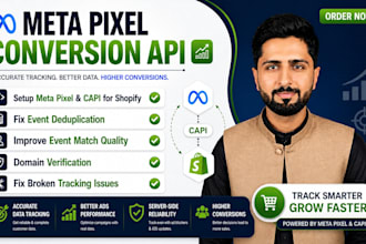 setup meta pixel and conversion api capi for shopify store