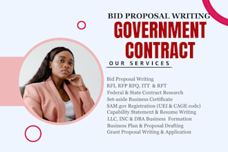 write a winning uk tender, canada bid proposal, rfp, government contract