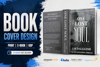 design your book cover, ebook, paperbook, hardcover