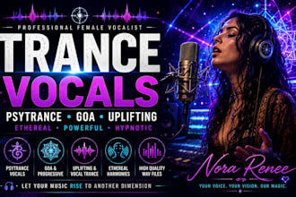 sing progressive psytrance, uplifting, vocal, goa, hard, acid, tech, deep trance