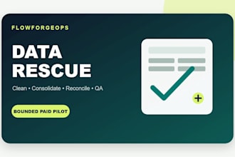 clean consolidate and QA your excel or CSV data