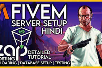 create custom fivem scripts for qbcore esx with clean code gtav server setup