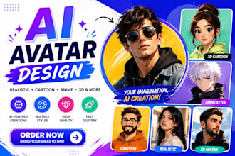 create a realistic ai avatar, ai spokesperson, and ai talking person character