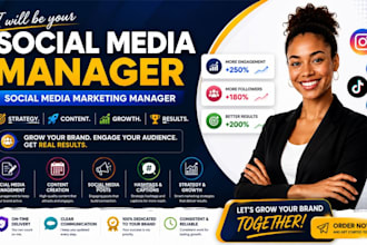 social media marketing manager social media content creator social media manager
