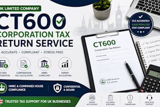 prepare your UK corporation tax return ct600 for your limited company