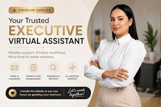 be personal executive ai virtual assistant for your business
