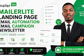mailerlite landing page mailerlite email automation email campaign newsletter