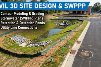 design civil 3d contour modeling swppp and stormwater plan