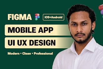 do figma app design, mobile app UI UX design